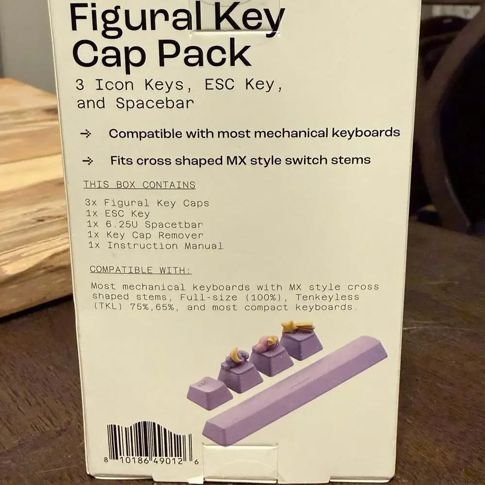 Lot Of 5 - North Figural Key Cap Pack